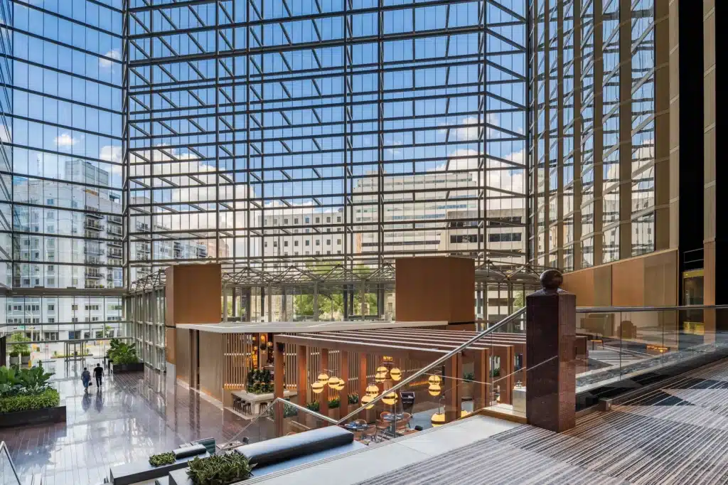 Omni Hotel Austin interior amenity space